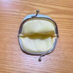 がま口財布　セキセイインコ セリア 娘が小銭を持ち歩くため